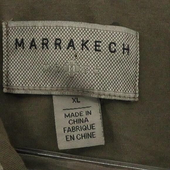 Marrakech Jacket Womens XL Taupe Moto Utility Style Full Zip Stretch Pockets New - Picture 3 of 16